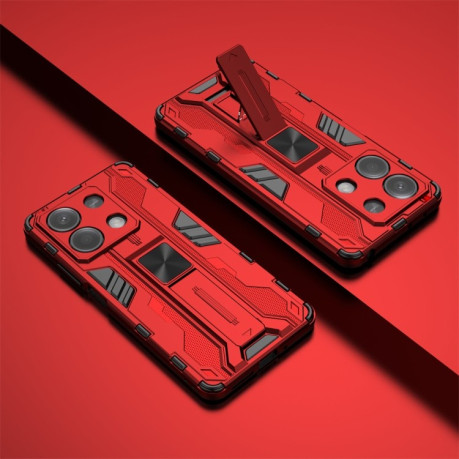 Протиударний чохол Supersonic для Redmi Note 13 - червоний