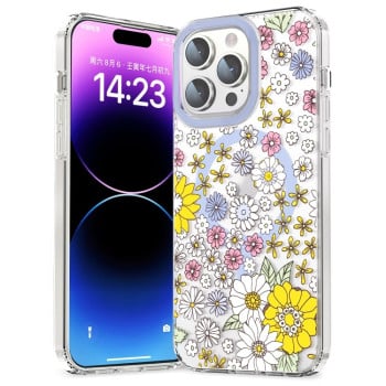 Чохол протиударний with Magsafe Magnetic Shockproof для iPhone 12 Pro Max - Little Flower