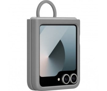 Оригинальный чехол Samsung Silicone Case для Samsung Galaxy Flip 6/Flip 7 FE Pro - Gray(EF-PF741TJEGWW )