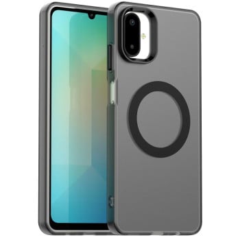 Протиударний чохол Candy Magsafe PC Hybrid TPU для Samsung Galaxy F06 5G / M06 5G - чорний