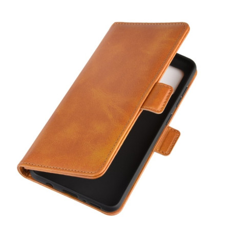 Чехол-книжка Dual-side Magnetic Buckle для Samsung Galaxy A31 - оранжевый