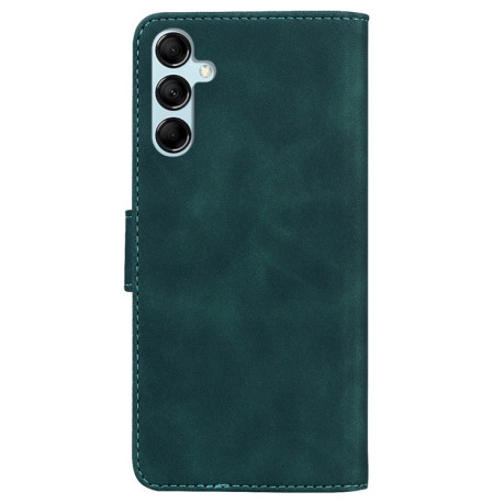 Чехол-книжка Skin Feel Pure Color для Samsung Galaxy M14 5G - зеленый