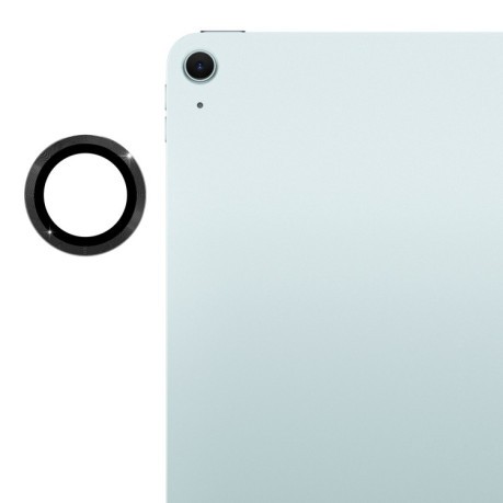 Защитное стекло на камеру ENKAY Camera Lens Aluminium Alloy для iPad Air 11 / 13 2024 - черное