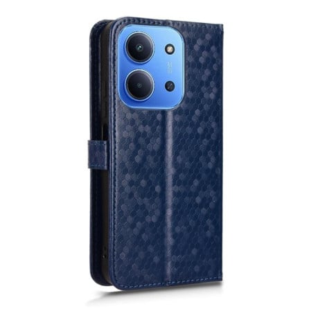 Чохол-книжка Honeycomb Dot на Xiaomi Redmi 15C 5G / 4G EU 173mm / Poco C85 5G - синій