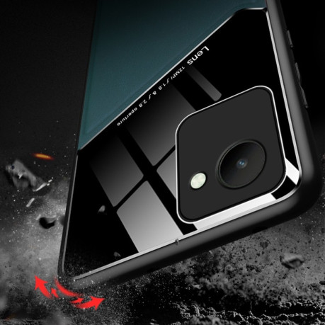 Протиударний чохол Organic Glass для Realme C30 – жовтий