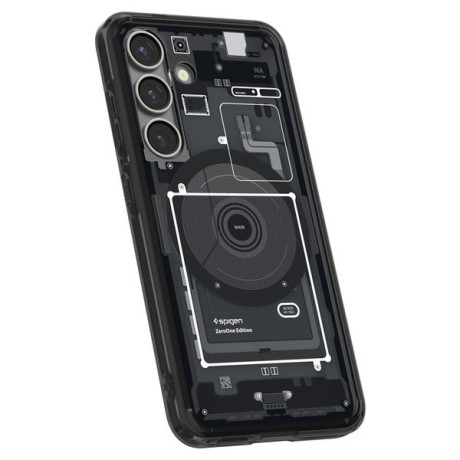 Оригинальный чехол Spigen Ultra Hybrid  Zero One Mag Case для Samsung Galaxy S25  - Black