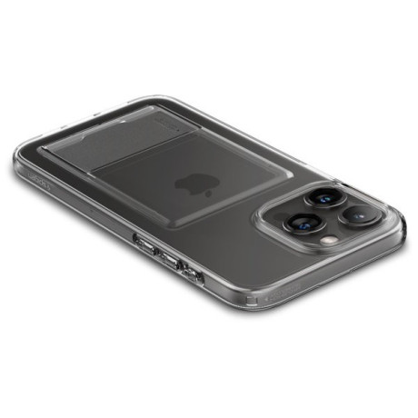 Оригинальный чехол Spigen Crystal Slot на iPhone 15 Pro Max - Crystal Clear