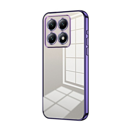 Протиударний чохол Space Fine Hole для Xiaomi 14T Pro - фіолетовий