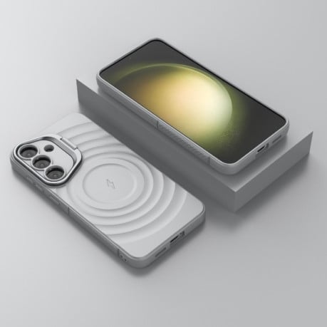 Чохол Samsung Galaxy S25+ 5G MagSafe для Samsung Galaxy S25 5G - сірий