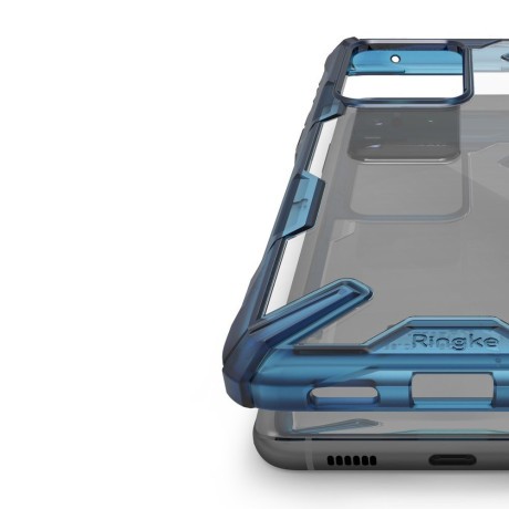 Оригінальний чохол Ringke Fusion X durable для Samsung Galaxy S20 Ultra blue (FUSG0046)