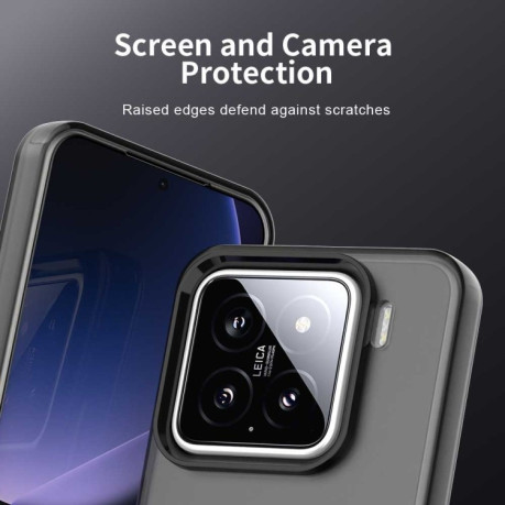 Протиударний чохол Candy Series для Xiaomi 15 Pro - чорний