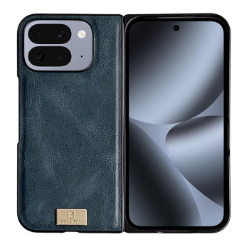 Чохол Crazy Horse для Google Pixel 10 Pro Fold — синій
