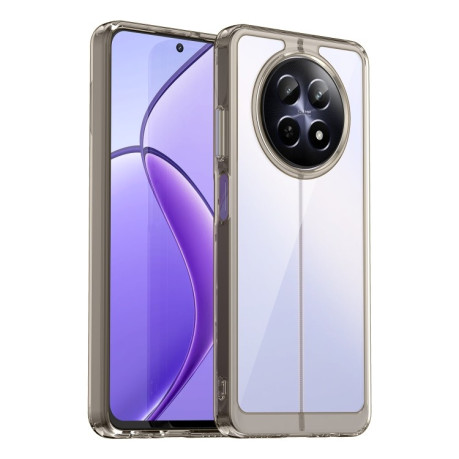 Протиударний чохол Colorful Acrylic Series для Realme 13 5G/12 5G/12X 5G - прозоро-сірий
