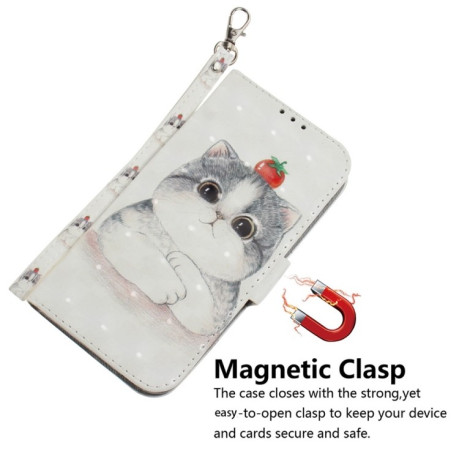 Чохол-книжка 3D Painting для Xiaomi Redmi 14C 4G/Poco C75/Redmi A4 5G - Cat