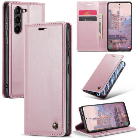 Чохол-книжка CaseMe 003 Series на Samsung Galaxy S23+Plus 5G - рожеве золото