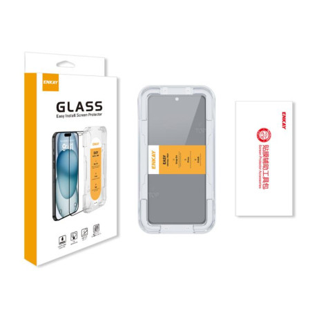 Захисне Скло ENKAY Easy Install Anti-peeping Privacy для Xiaomi Poco M7 Pro 5G - чорне