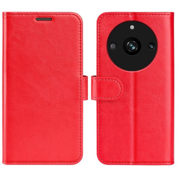 Чехол-книжка R64 Texture Single для Realme 11 Pro 5G/11 Pro+ 5G - красный