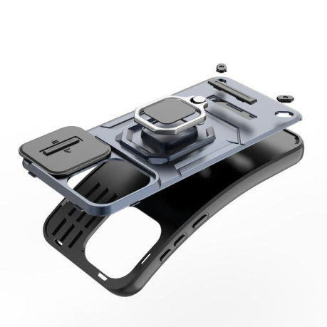 Противоударний чехол Sliding Camshield для OnePlus 13T 5G - синій