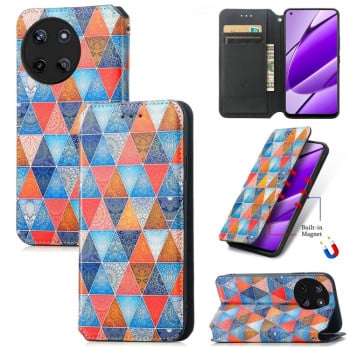 Чехол-книжка CaseNeo Colorful Magnetic на Realme 11 4G Global - Mandala