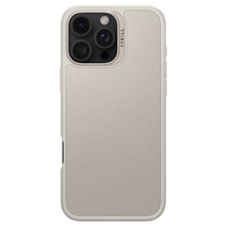Оригинальный чехол Spigen Cyrill Kajuk (Magsafe) для iPhone 16 Pro Max - Beige