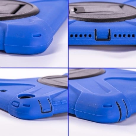 Противоударный Чехол 3 in 1 Shock-proof Detachable темно-синий для iPad Air 2