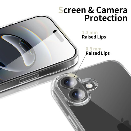 Чехол Tech-Protect FlexAir Hybrid на iPhone 17 - Clear