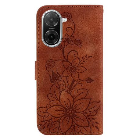 Чехол-книжка Lily Embossed Leather для Xiaomi Redmi A5 4G 173.3mm - коричневый