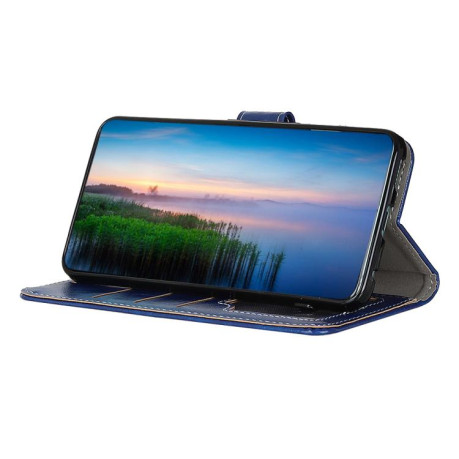 Чохол-книжка Magnetic Retro Crazy Horse Texture для Samsung Galaxy S25 Edge 5G - синій