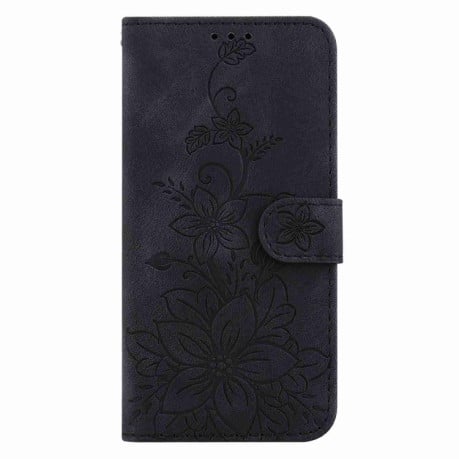 Чохол-книжка Lily Embossed Leather для Samsung Galaxy A25 5G - чорний