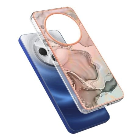 Протиударний чохол Electroplating IMD для Xiaomi Redmi 14C 4G/Poco C75/Redmi A4 5G - Rose Gold