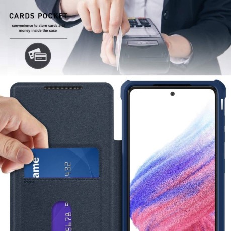 Чохол-книга Magnetic Flip для Samsung Galaxy A53 5G - фіолетовий