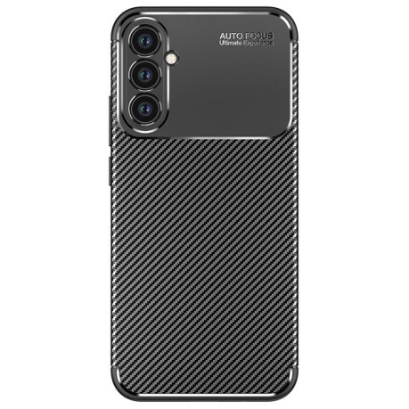 Ударозахисний чохол HMC Carbon Fiber Texture на Samsung Galaxy A34 - чорний
