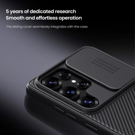 Протиударний чохол NILLKIN Black Mirror Series для Samsung Galaxy S25 Ultra 5G - зелений
