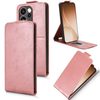 Чехол Magnetic Vertical Flip Leather для OPPO Reno15 Pro 5G Global — розовое золото