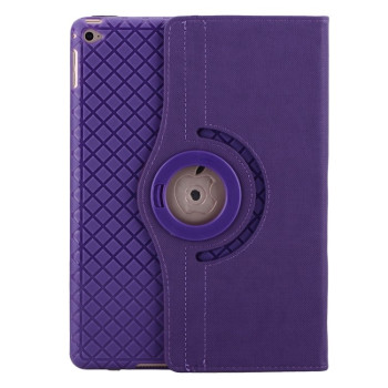 Чехол-книжка 360 Degree Rotation Smart Cover для iPad Air 2 / iPad 6 - фиолетовый