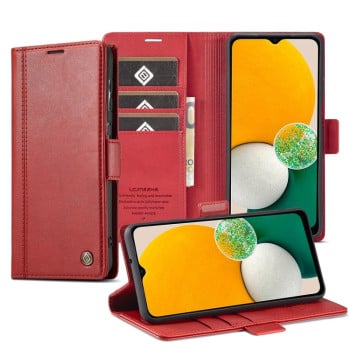 Чохол-книжка LC.IMEEKE Skin-friendly для Samsung Galaxy A04s/A13 5G - червоний
