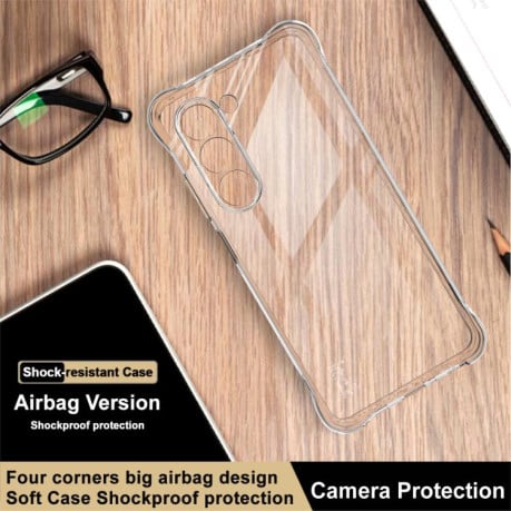 Чехол imak Shockproof Airbag на OPPO A5 4G / 5G Global - прозрачный