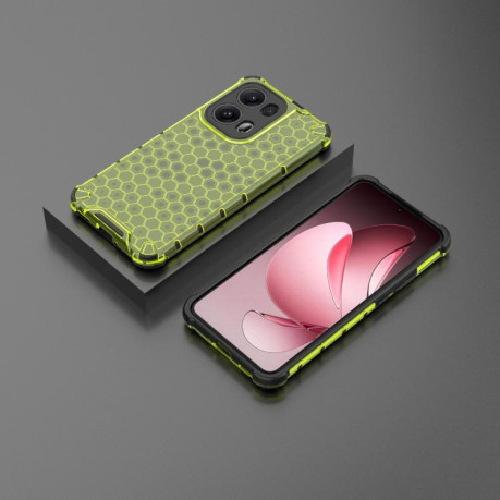 Протиударний чохол Honeycomb на OPPO Reno13 Pro 5G Global - зелений
