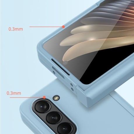 Противоударный чехол Skin Feel для Samsung Galaxy Fold 6 - черный