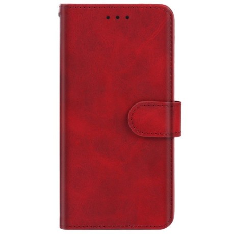 Чехол-книжка EsCase Leather для Xiaomi Redmi A1+/A2+ - красный