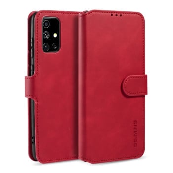 Чохол-книжка DG.MING Retro Oil Side Samsung Galaxy M51 - червоний