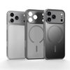 Полупрозрачный матовый магнитный чехол Sulada на iPhone 18 Pro — серый