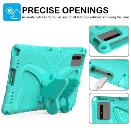 Противоударний чехол Butterfly Bracket EVA для Xiaomi Redmi Pad 2 /SE 11 2025 - зелений