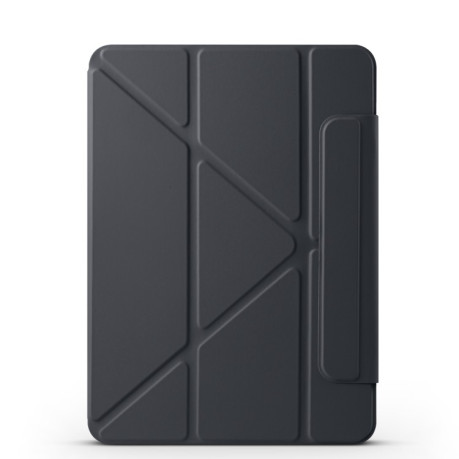 Чехол-книжка Fixed Buckle Magnetic Demation Leather для iPad Pro 13 2024 - черный