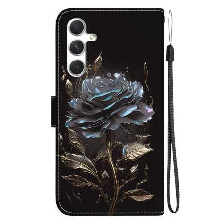 Чехол-книжка Colored Drawing Series на Samsung Galaxy S25 5G - Rose