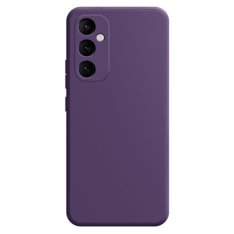Противоударный чехол Imitation Liquid Silicone для Samsung Galaxy A35 - фиолетовый