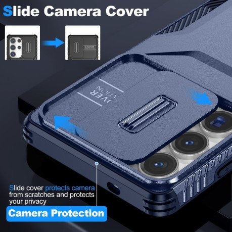 Протиударний чохол Sliding Camshield для Samsung Galaxy S25 Ultra 5G / S25 Ultra 5G - синій