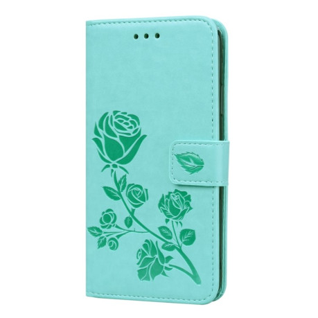 Чохол-книжка Rose Embossed Samsung Galaxy A04s/A13 5G - зелений