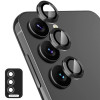 Защитное стекло на камеру ENKAY Aluminium для Samsung Galaxy A16 5G - черное