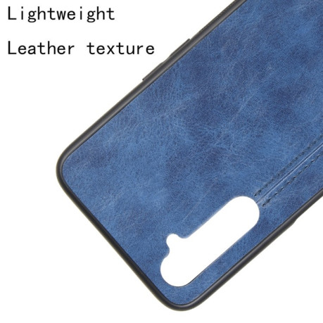 Ударозащитный чехол Sewing Cow Pattern для Realme 6 - синий